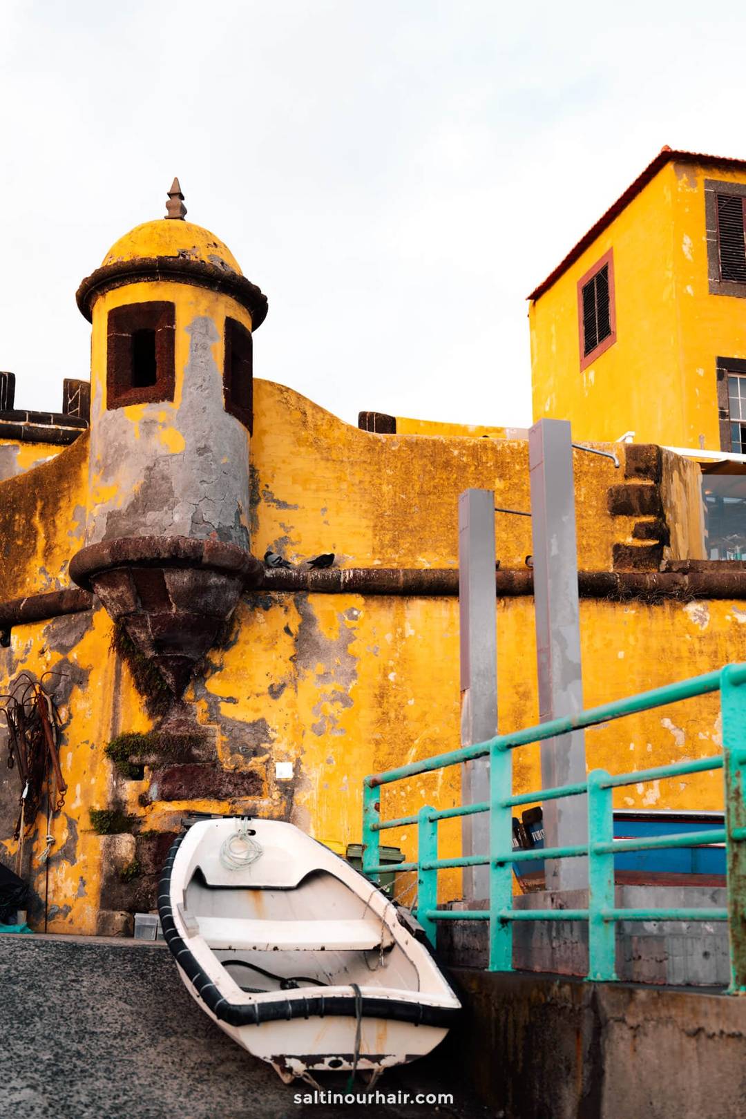 yellow fort funchal madeira