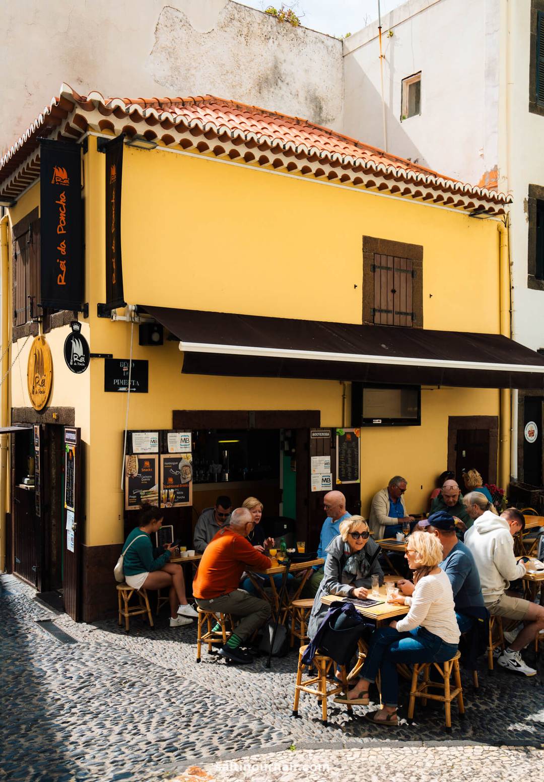 poncha cafe funchal madeira