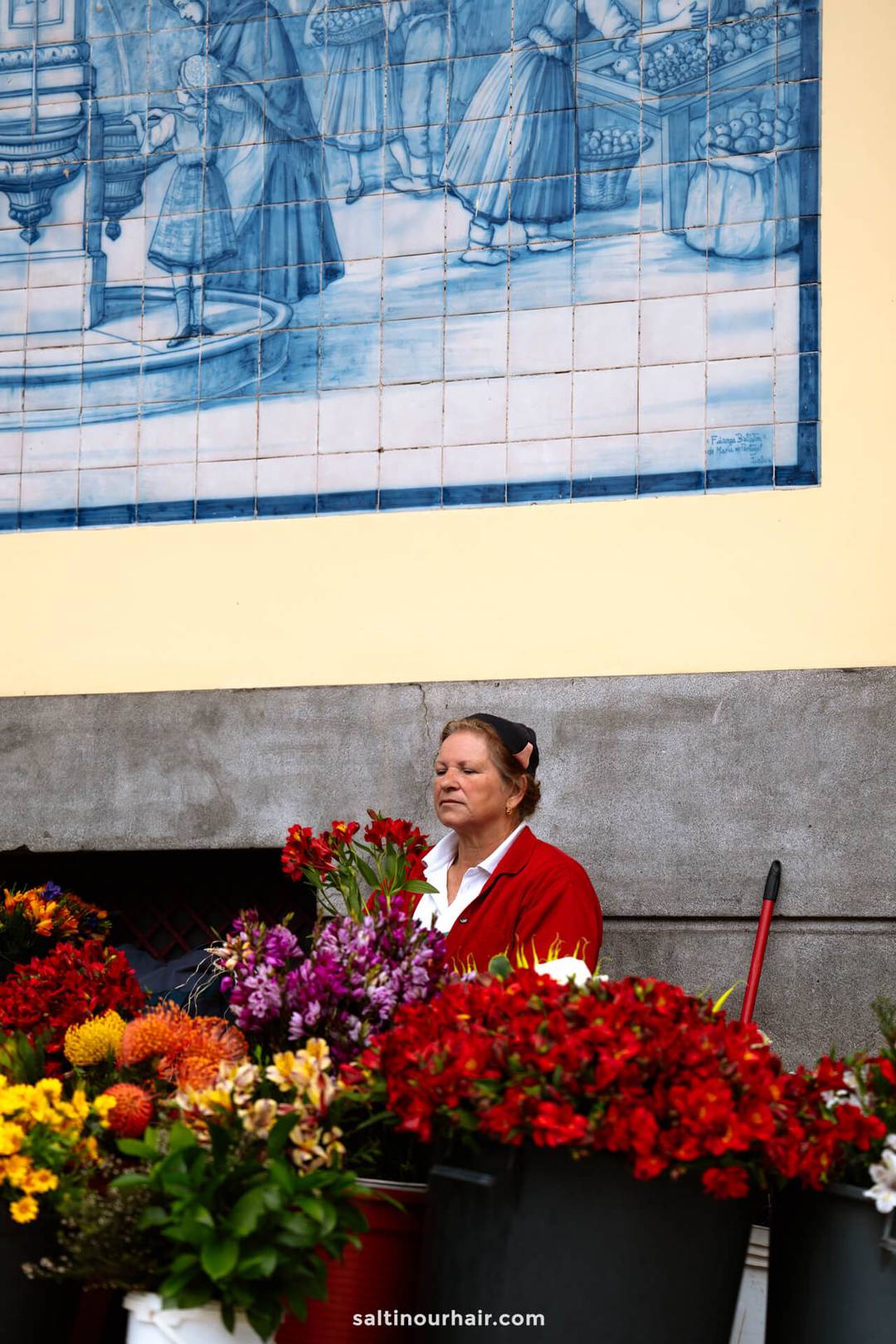 flower market funchal madeira