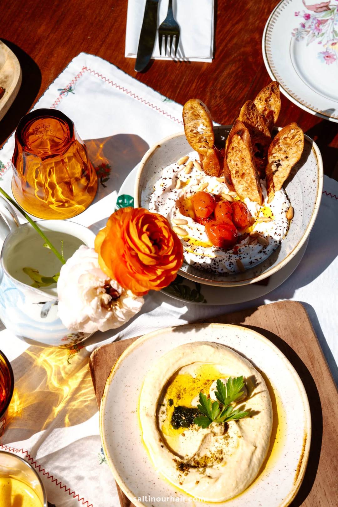food La Paloma Garden Restaurants Ibiza Spain