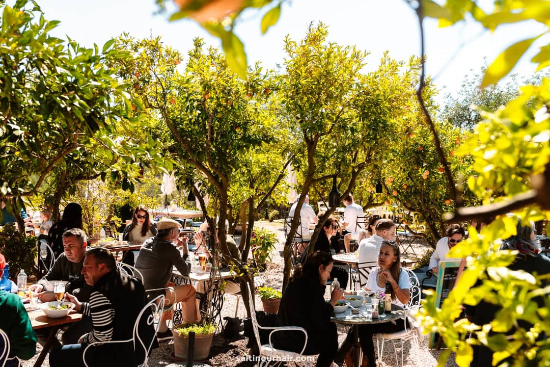 garden La Paloma restaurant things to do in Ibiza