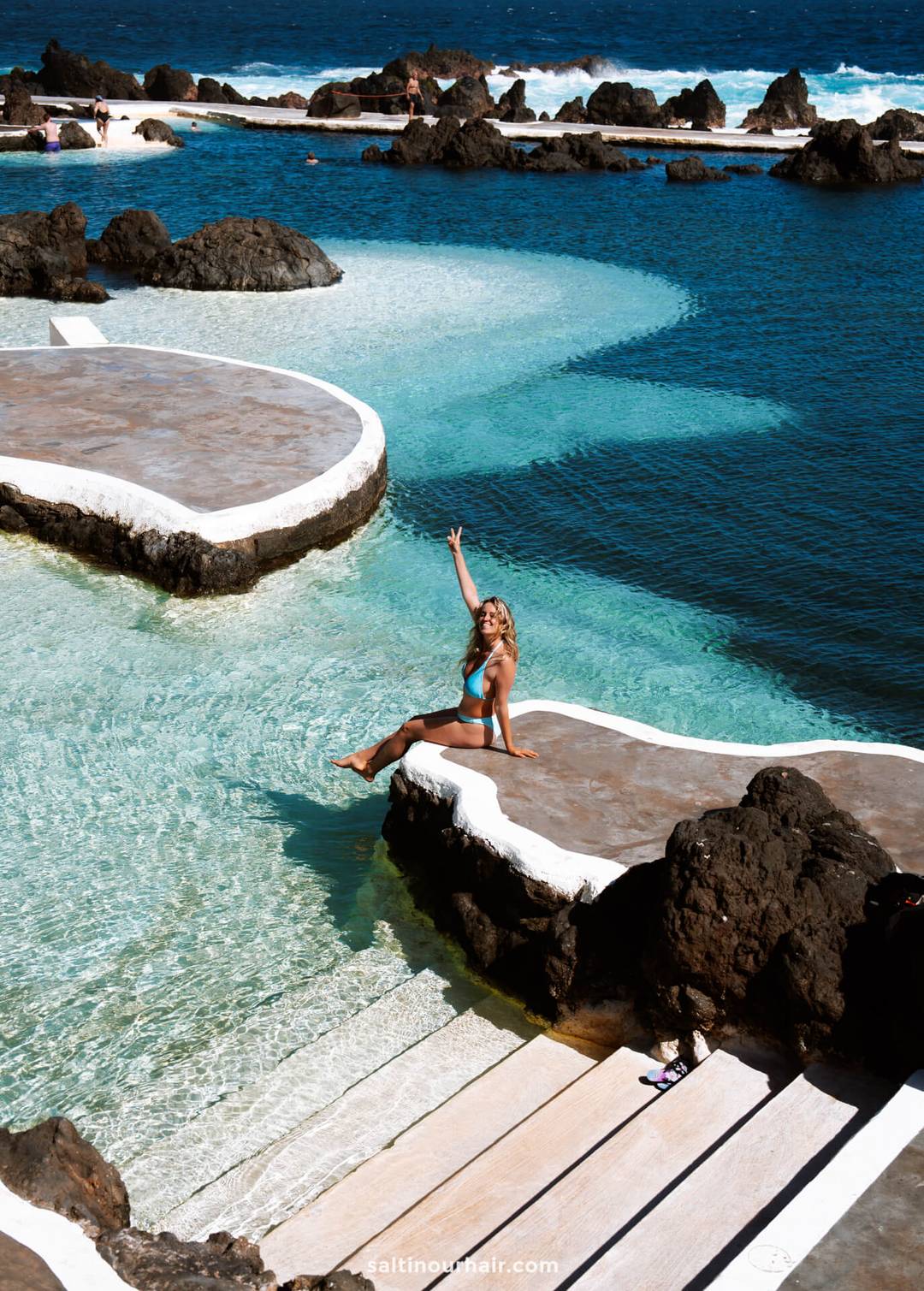 zwemmen in porto moniz madeira