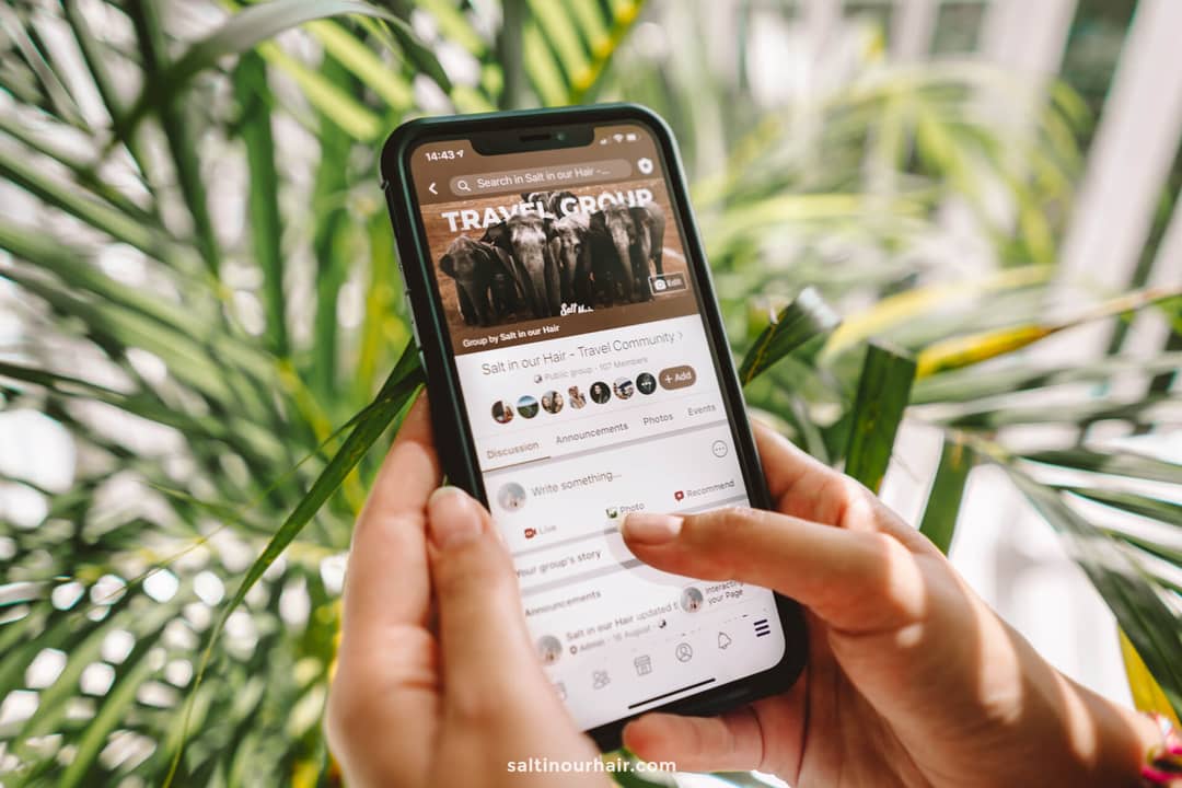 how to start a blog facebook group
