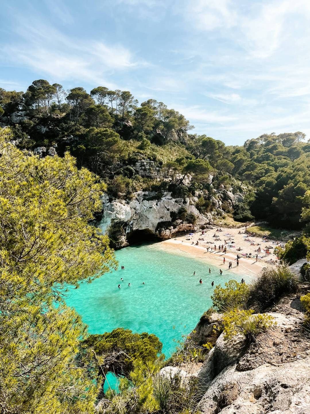 Cala Macarelleta Menorca Spanje