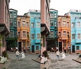 Lightroom Presets Salt in our Hair before after