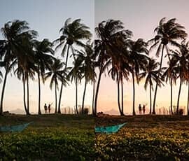 Lightroom Presets Salt in our Hair before after
