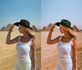 Lightroom Presets Salt in our Hair before after