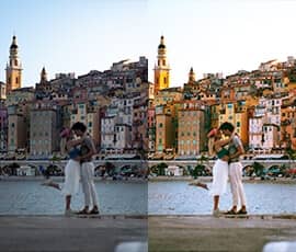 Lightroom Presets Salt in our Hair before after