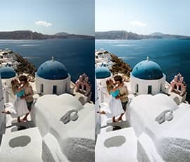 Lightroom Presets Salt in our Hair before after
