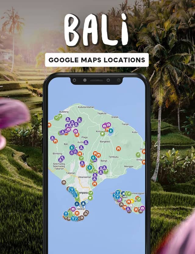 Bali Google Maps