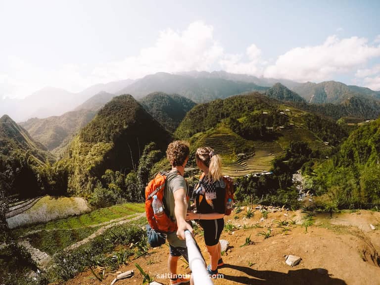 Trekking in Sapa: Balancing on the Borders of the Ricefields
