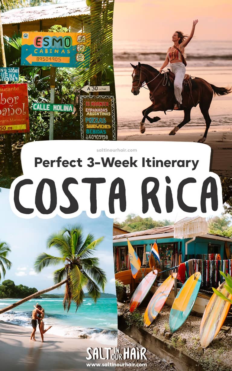 Costa Rica Reisroute: Complete 3 weken Rondreis