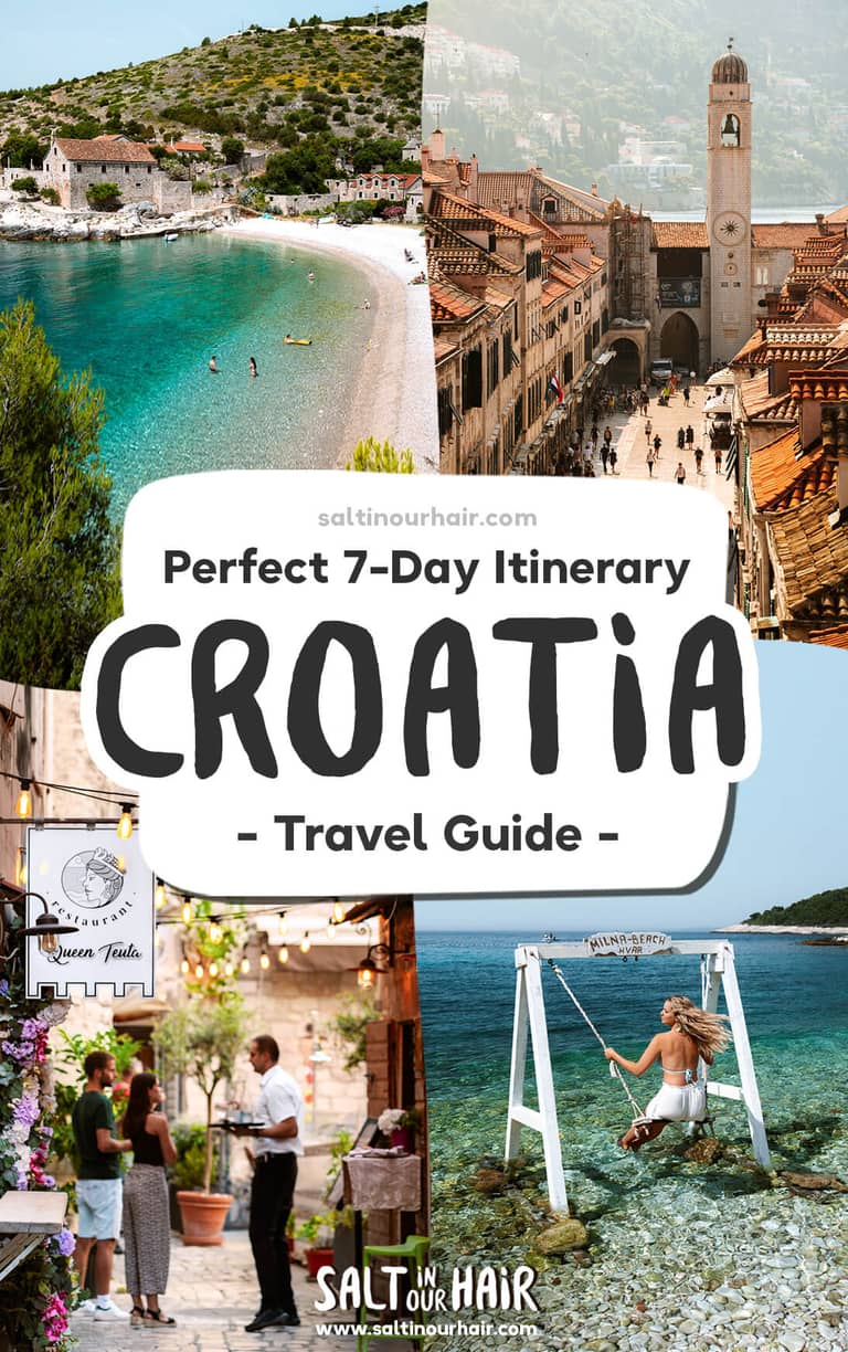 Croatia Itinerary: Ultimate 7-Day Travel Guide