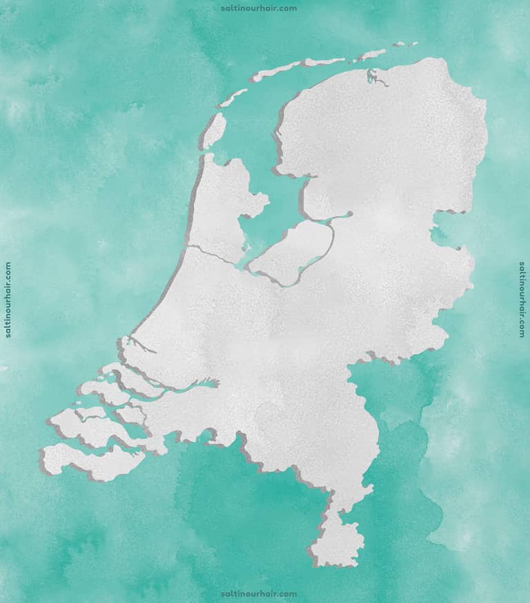 Map of Netherlands
