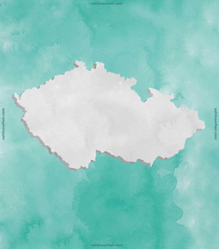 Map of Czech Republic
