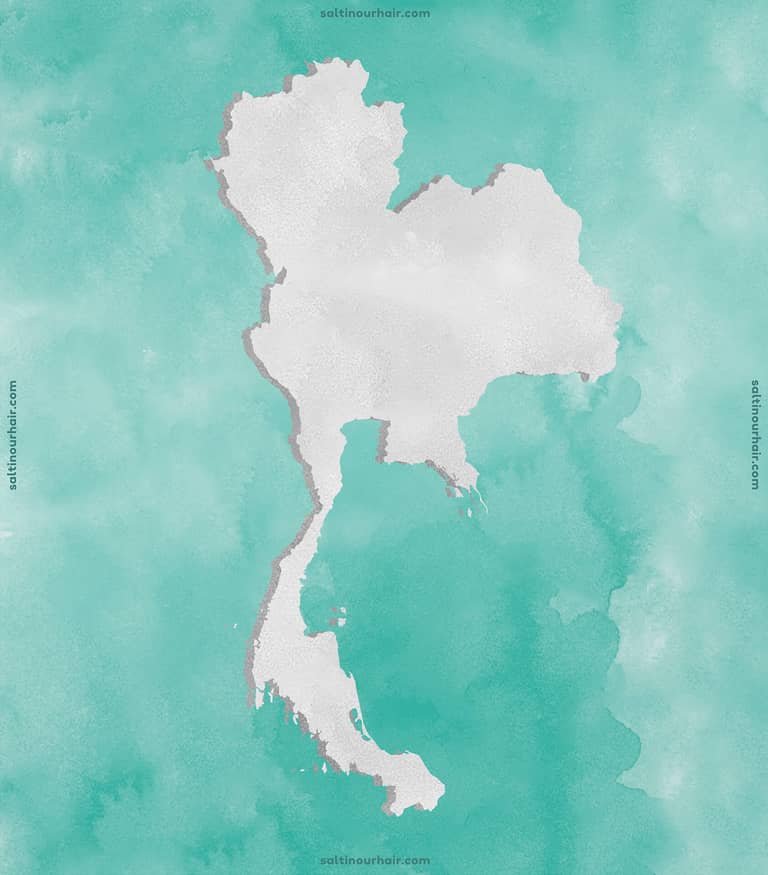 Map of Thailand