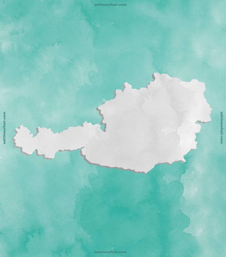 Map of Austria