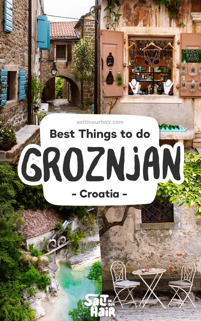 Groznjan: Het Kunstenaarsdorpje in Kroatië