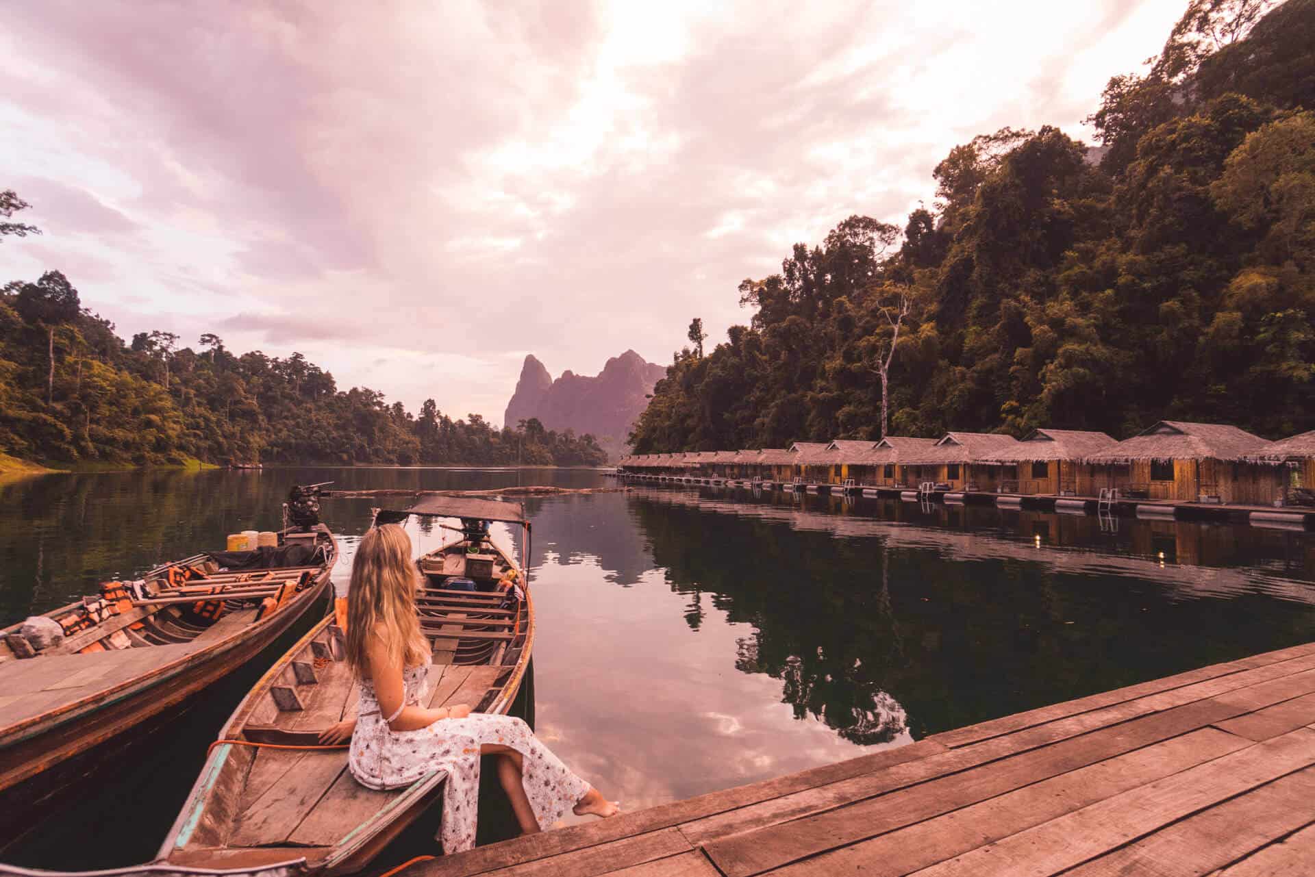 one day lake tour khao sok