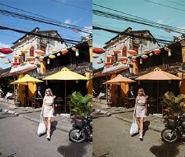 Lightroom Presets Salt in our Hair before after