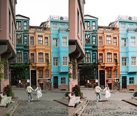 Lightroom Presets Salt in our Hair before after