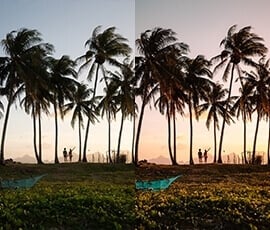 Lightroom Presets Salt in our Hair before after