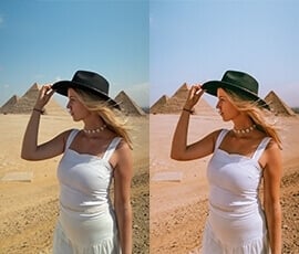 Lightroom Presets Salt in our Hair before after