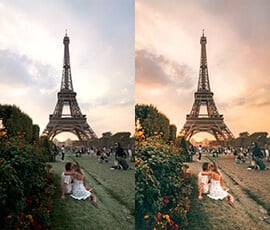Lightroom Presets Salt in our Hair before after