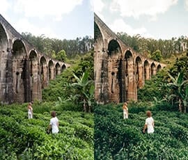 Lightroom Presets Salt in our Hair before after