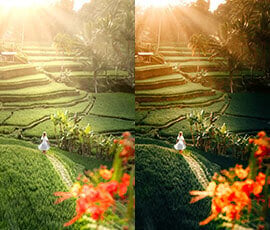 Lightroom Presets Salt in our Hair before after