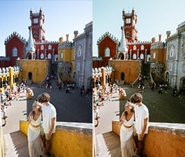 Lightroom Presets Salt in our Hair before after