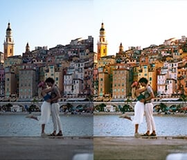 Lightroom Presets Salt in our Hair before after
