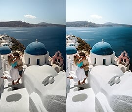 Lightroom Presets Salt in our Hair before after