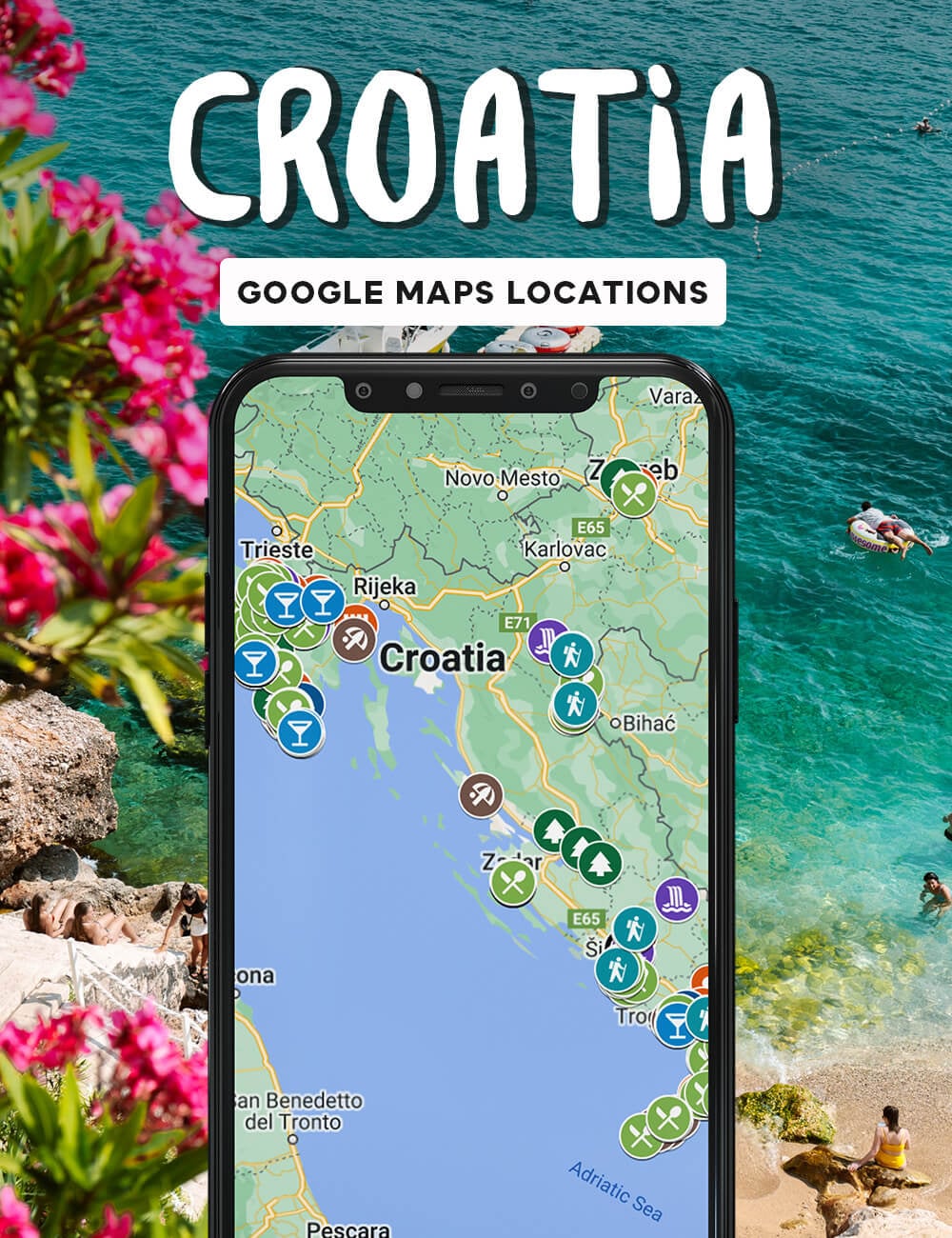 Croatia Google Maps
