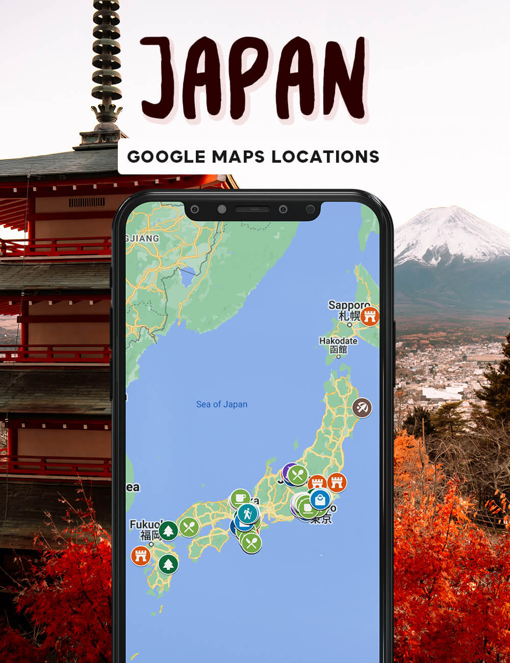 Japan Google Maps