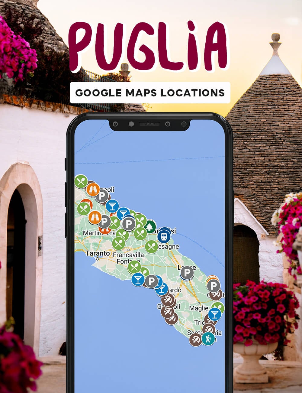 Puglia Google Maps