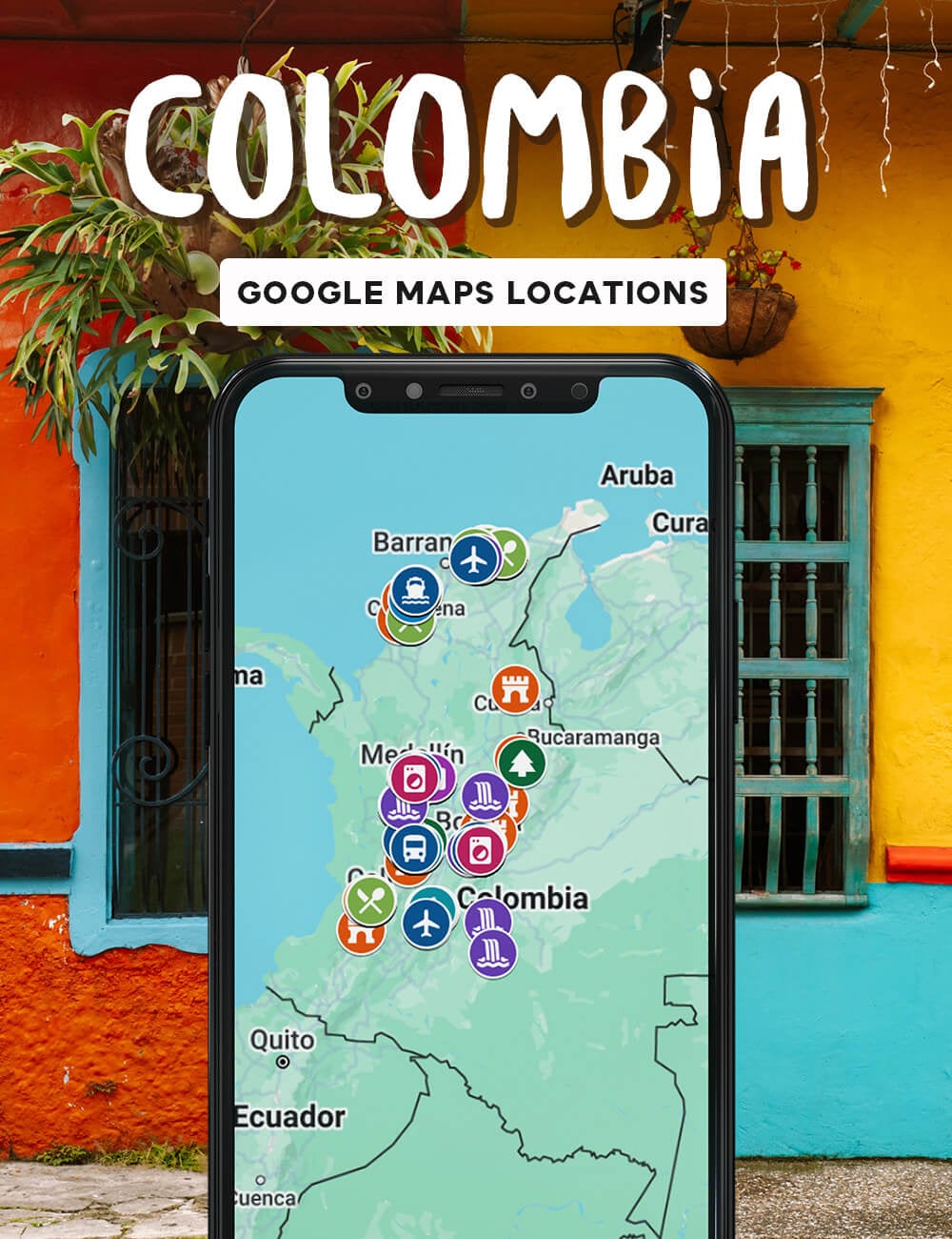 Colombia Google Maps